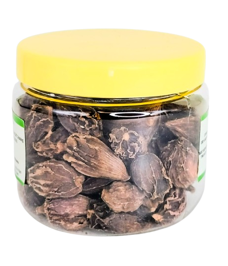 PORGY Black Cardamom Whole – 50g Premium smoky badi elaichi