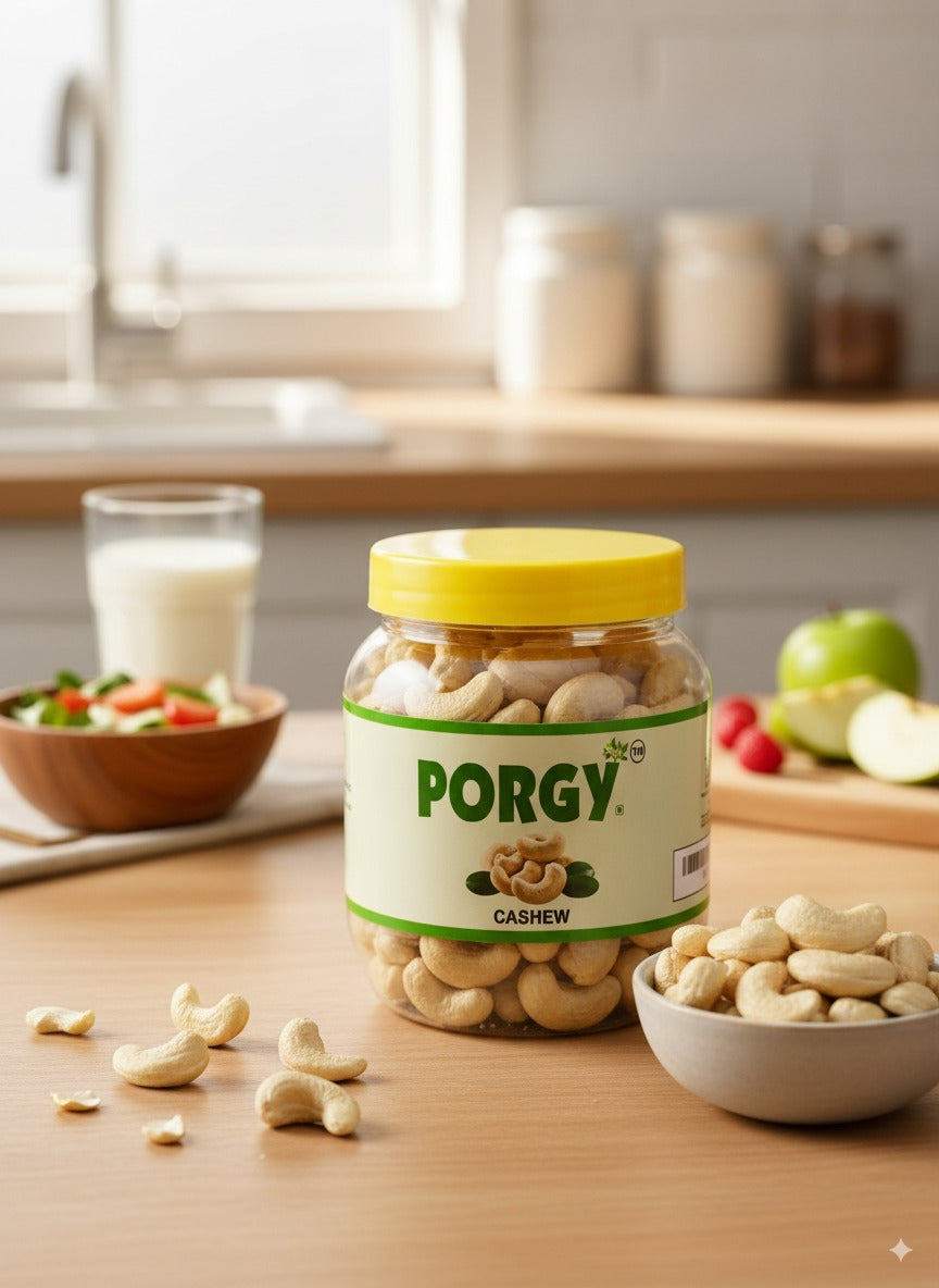 Premium Cashew Nuts – Large Whole Cashews, Handpicked & Hygienically Packed