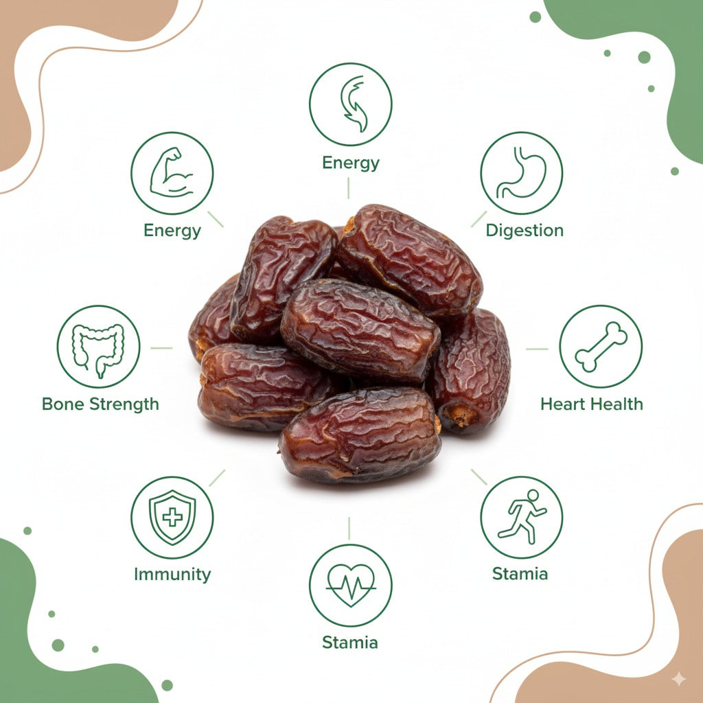 PORGY Chhuara – 500g Premium dry dates that are naturally sweet