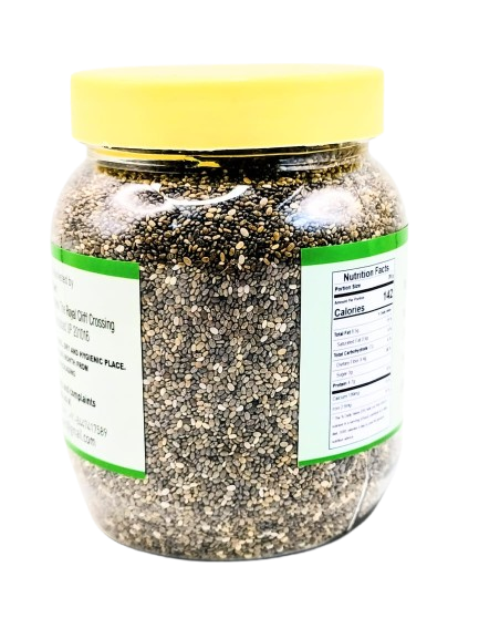 PORGY Chia Seeds – 400g Natural superfood rich in omega-3, protein and fiber
