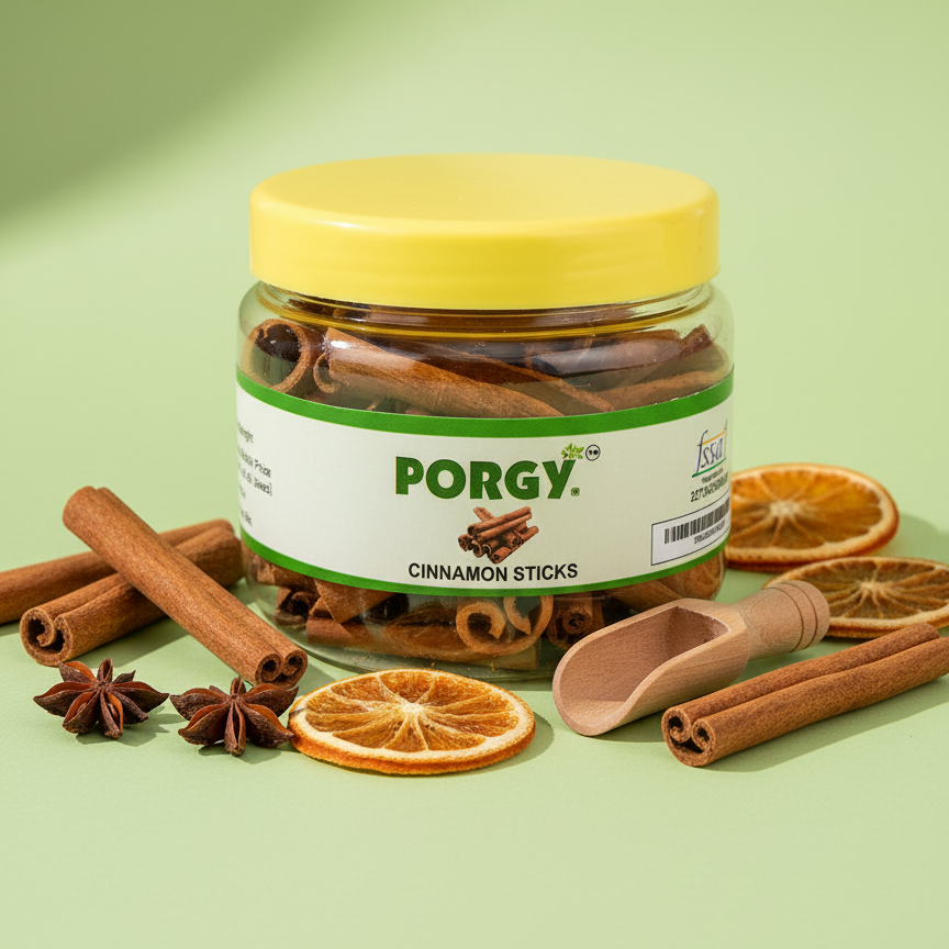 PORGY Cinnamon Sticks – 50g Premium whole