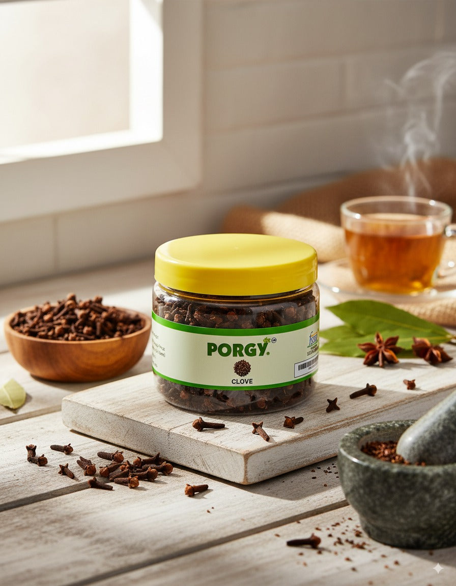 PORGY Cinnamon Powder – 100g Aromatic dalchini for baking, curries, teas and wellness