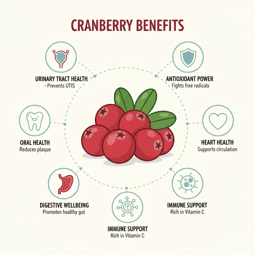 PORGY Dried Cranberries – 250g Premium, naturally tangy and sweet dried berries