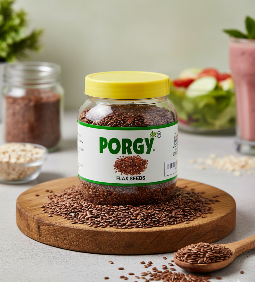 PORGY - Super Seeds Combo 1.15 KG – Flax 250g, Chia 400g, Pumpkin 250g, Sunflower 250g