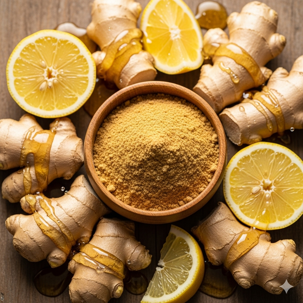 PORGY Ginger Powder – 100g Pure and aromatic ginger for curries and tea