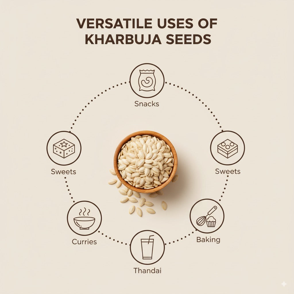 PORGY - Seed Combo 600 G– Pumpkin 250g, Watermelon 250g & Kharbuja 250g