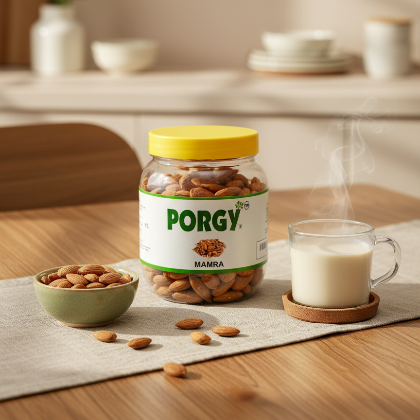 PORGY Mamra Almonds – 250g Premium grade almonds