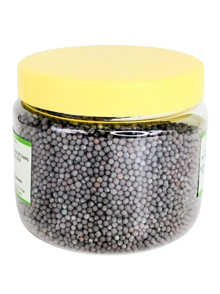 PORGY Black Mustard Seeds – 100g Natural whole spice
