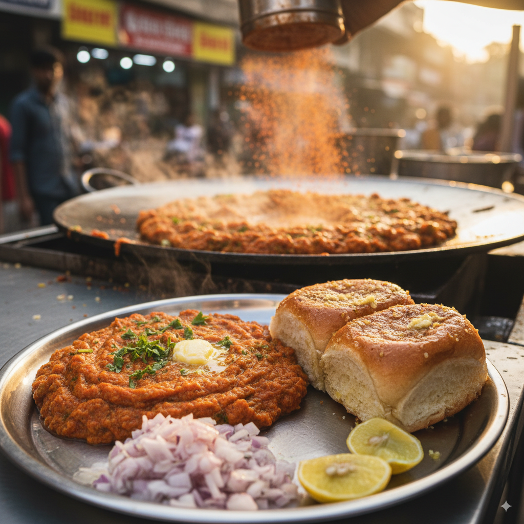 PORGY Pav Bhaji Masala – 100g Authentic blend for classic street style pav bhaji