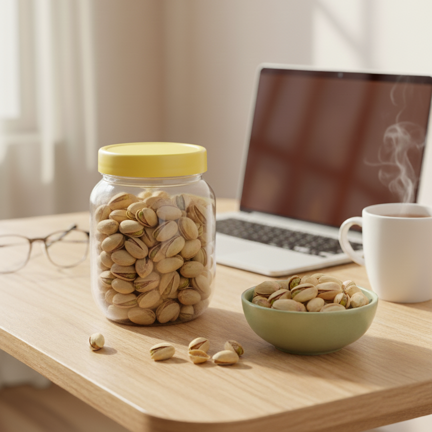 PORGY Pistachios Roasted & Salted – 200g Handpicked nuts that are roasted, salted