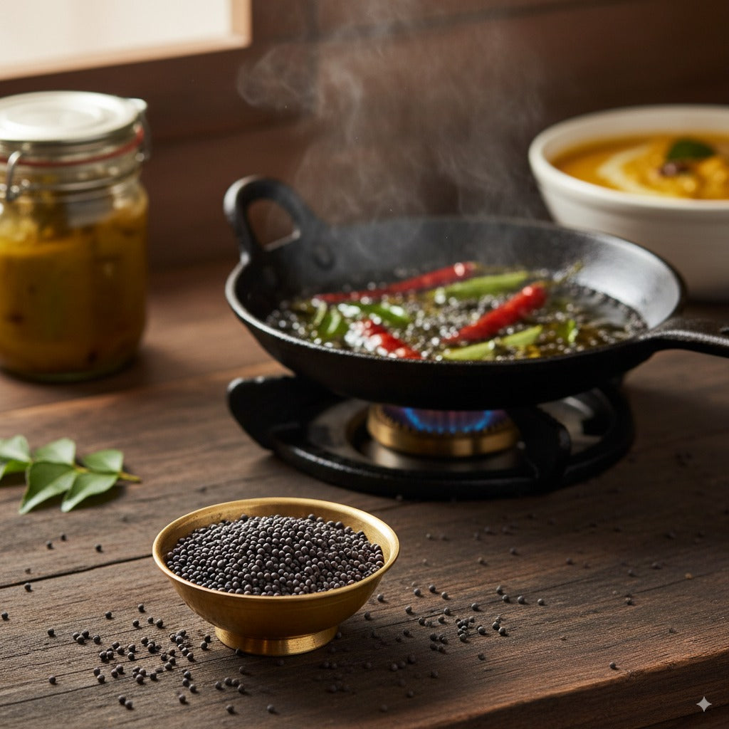 PORGY Rai – 100g Premium small mustard seeds for tempering and pickles