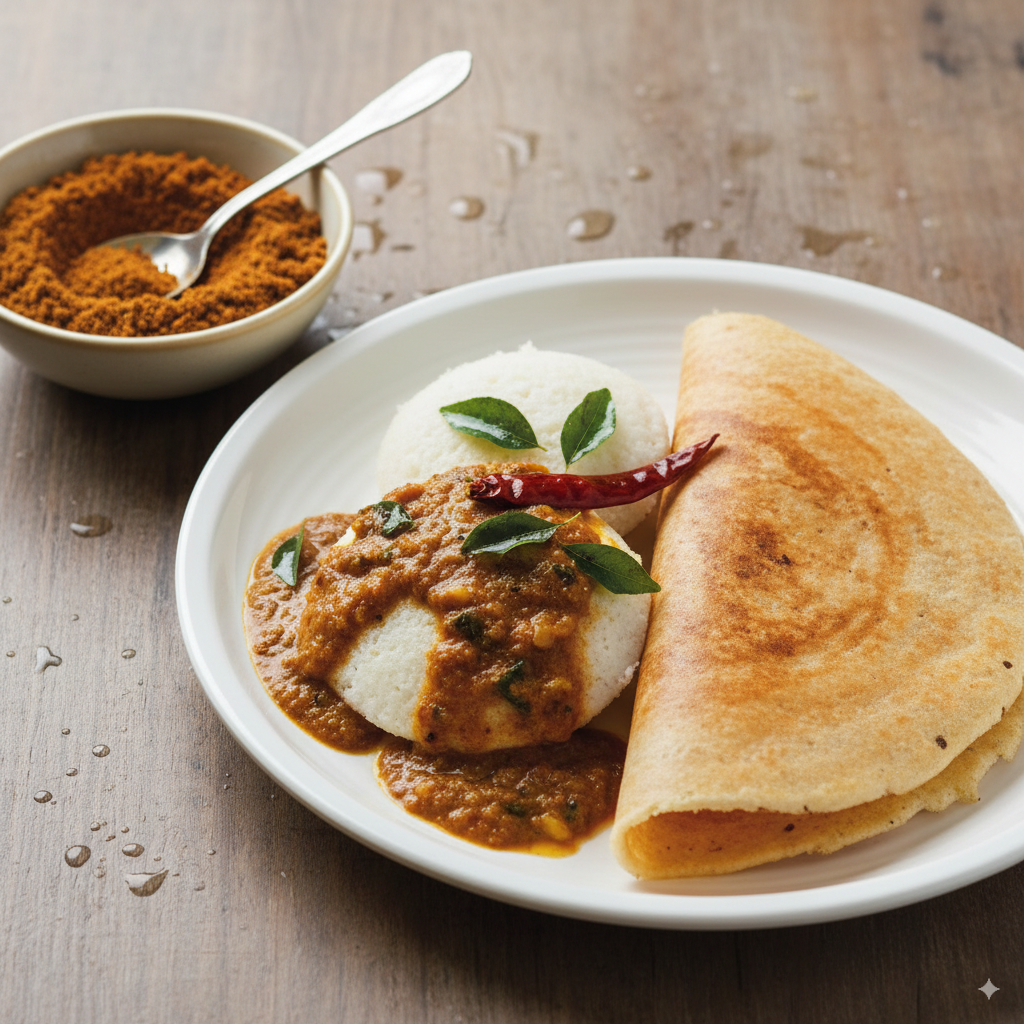 PORGY Sambhar Masala – 100g Authentic South Indian blend for idli, dosa and rice