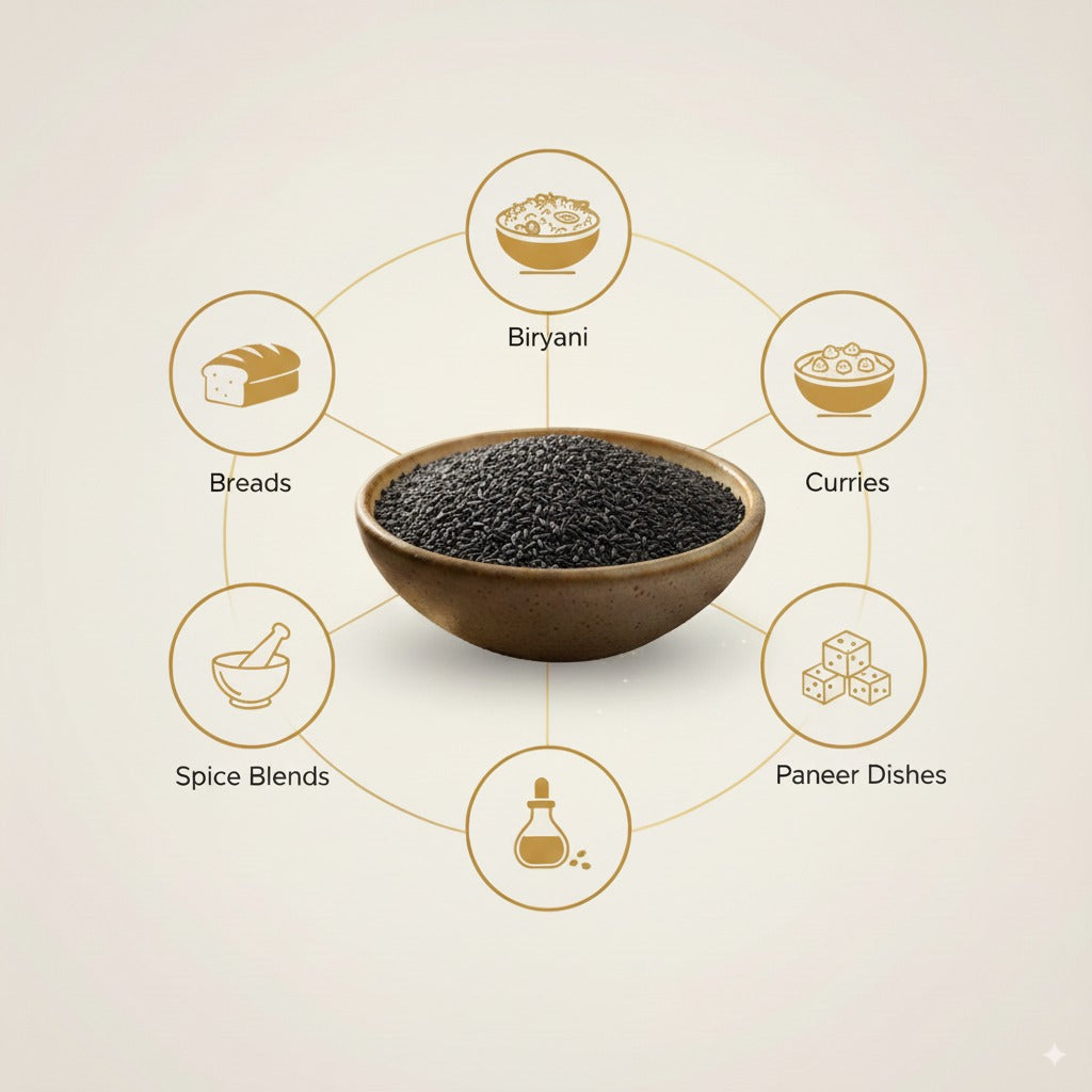 PORGY Shah Jeera – 50g Aromatic caraway seeds for curries, biryani and spice blends