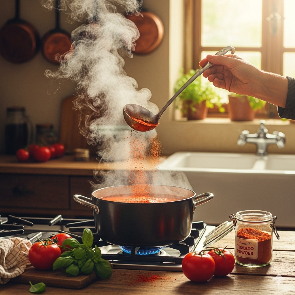 PORGY Tomato Powder – 100g Pure and natural tomato seasoning