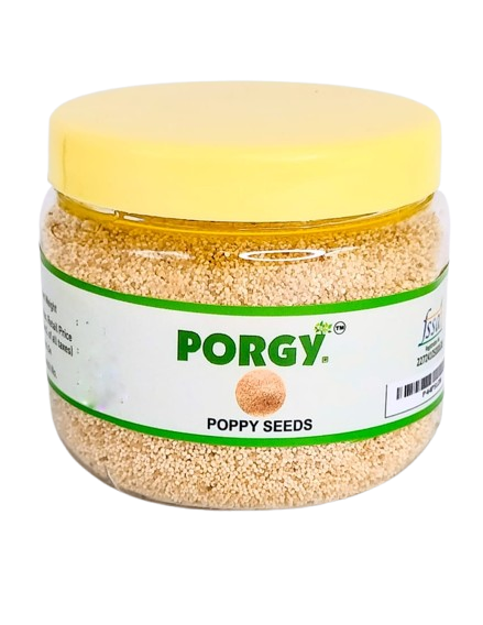 PORGY Poppy Seeds – 120g Rich and nutty flavor for gravies, baking