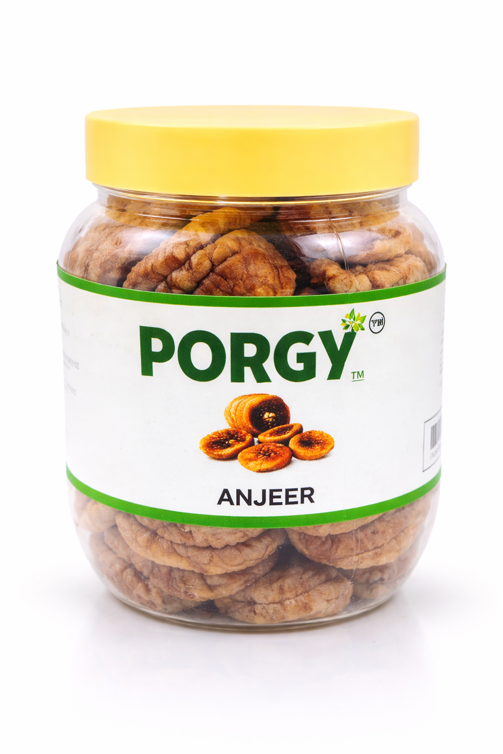 PORGY Anjeer – 250g Premium dried figs that are naturally sweet and nutritious