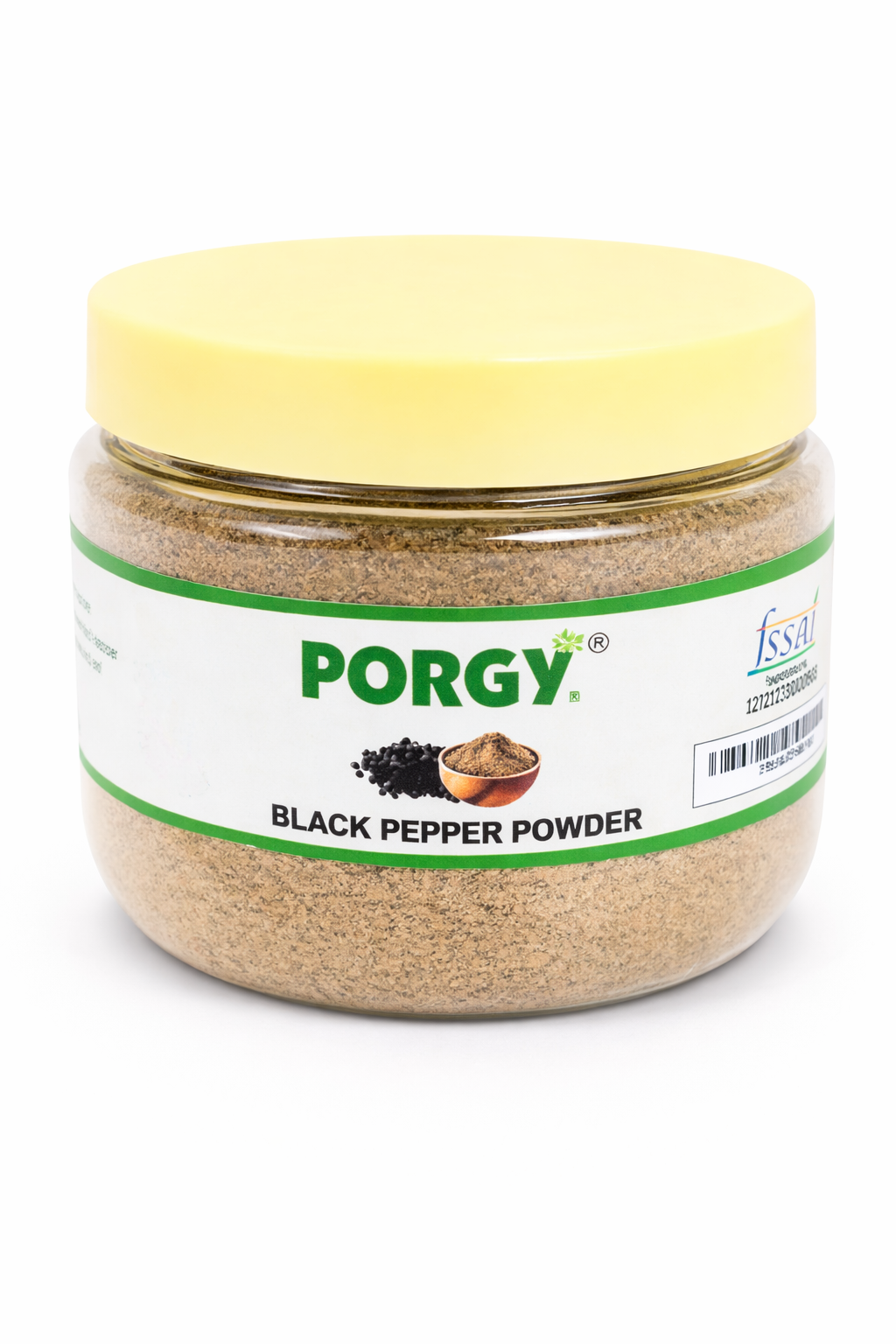 PORGY Black Pepper Powder – 50g Freshly ground and aromatic kali mirch