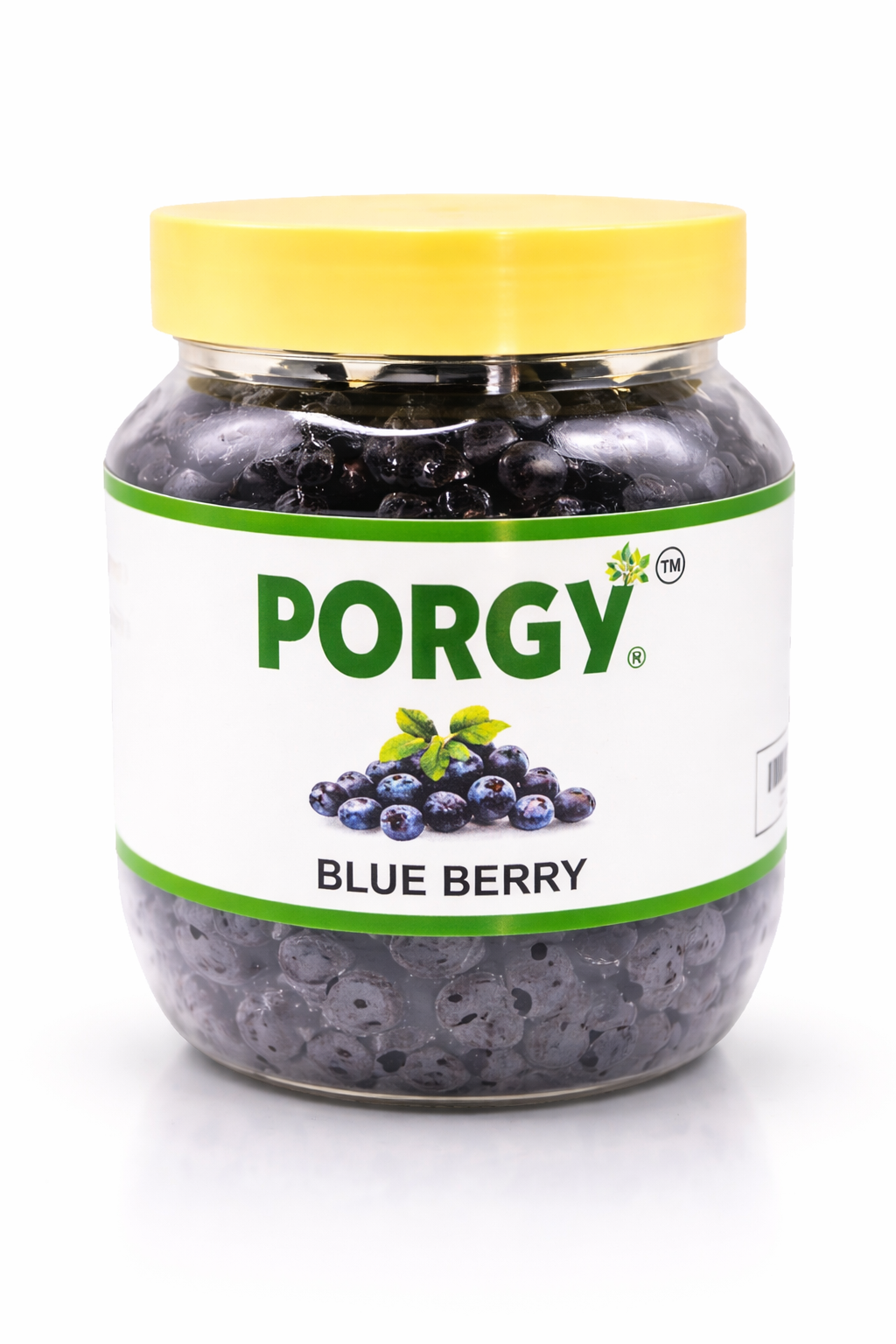 PORGY Dried Blueberries – 250g Premium, naturally sweet and rich in antioxidants