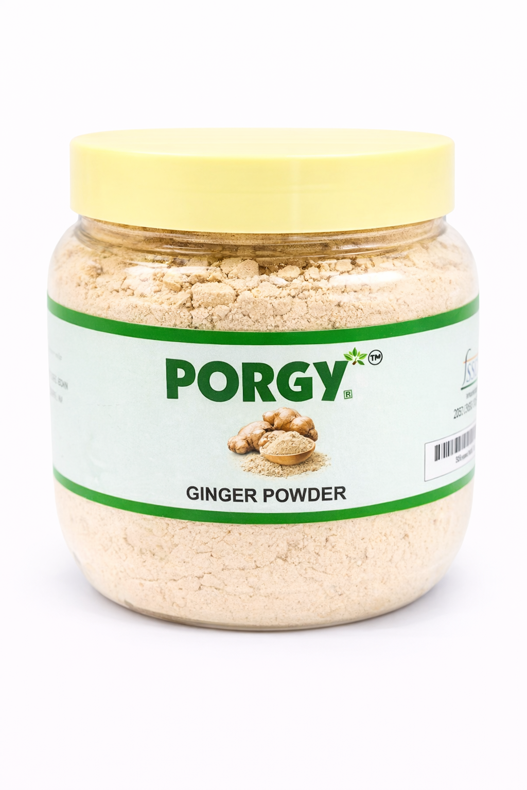 PORGY Ginger Powder – 100g Pure and aromatic ginger for curries and tea